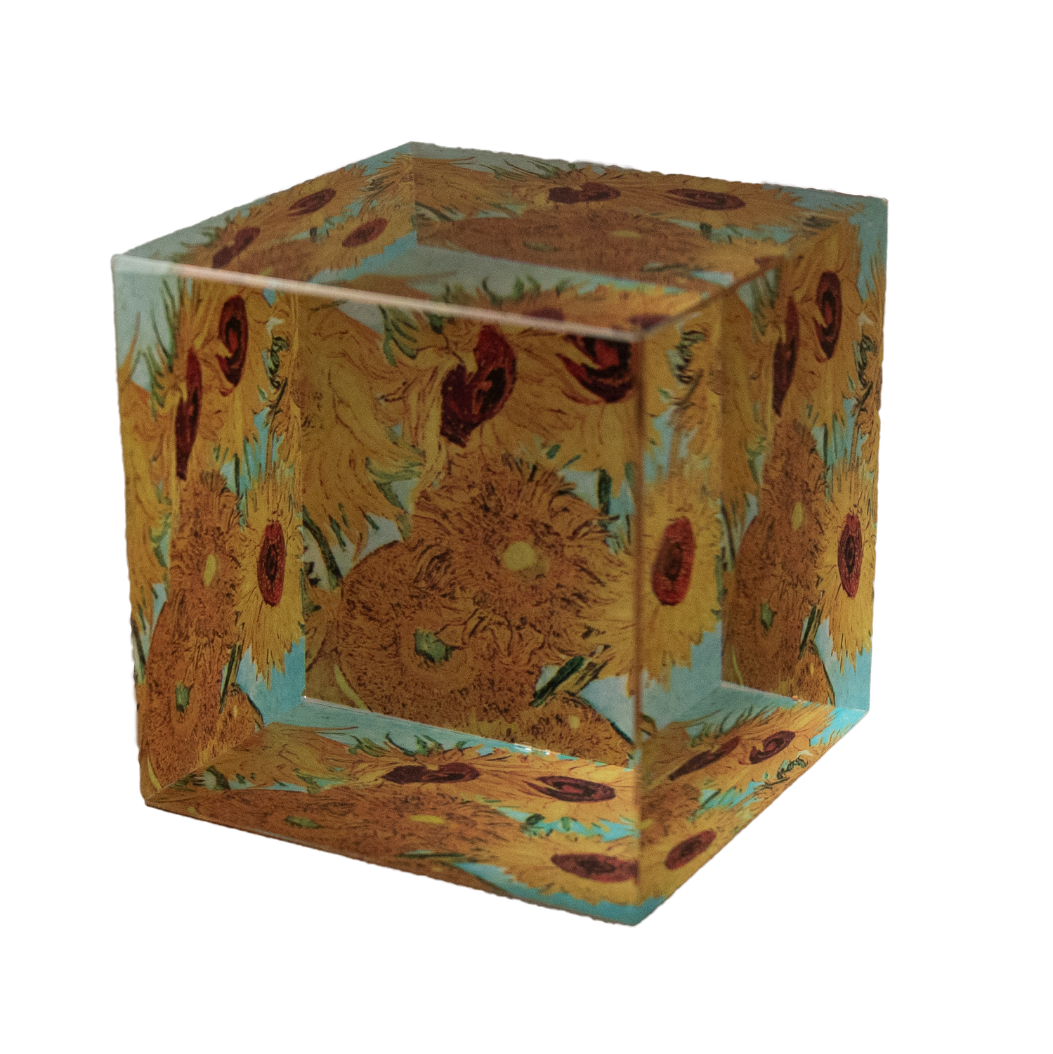 Presse Papier, Zonnebloemen, Van Gogh