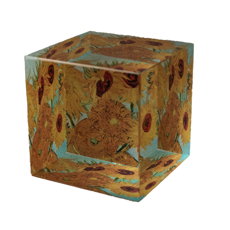 Presse Papier, Zonnebloemen, Van Gogh