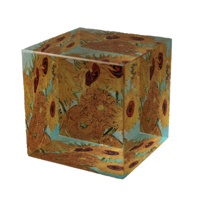 Presse Papier, Zonnebloemen, Van Gogh