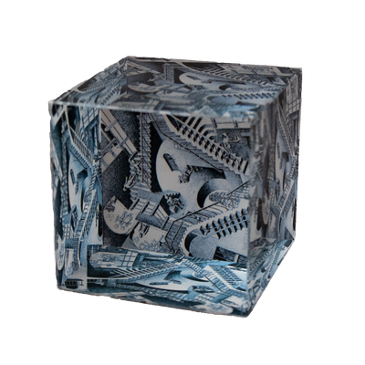 Presse Papier, Relativiteit, Escher