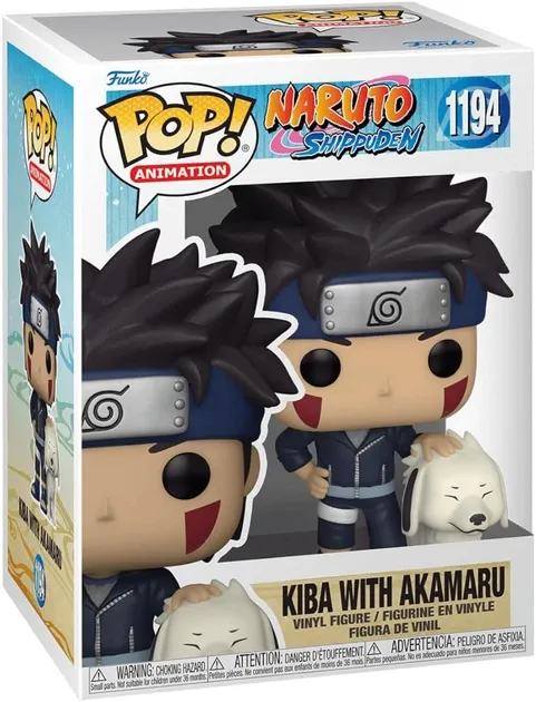 Funko Pop! Animation #1194 Kiba with Akamaru, Naruto