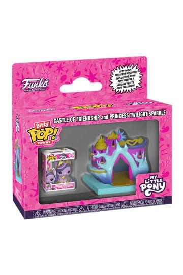 Funko Bitty Pop! Towns, Castle of Friendship and Princess Twilight Sparkle, My Little Pony
