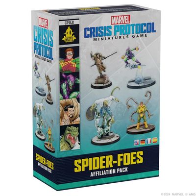 Miniatures Game, Spider-Foes Affiliation Pack, Marvel Crisis Protocol