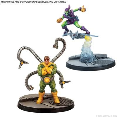 Miniatures Game, Spider-Foes Affiliation Pack, Marvel Crisis Protocol