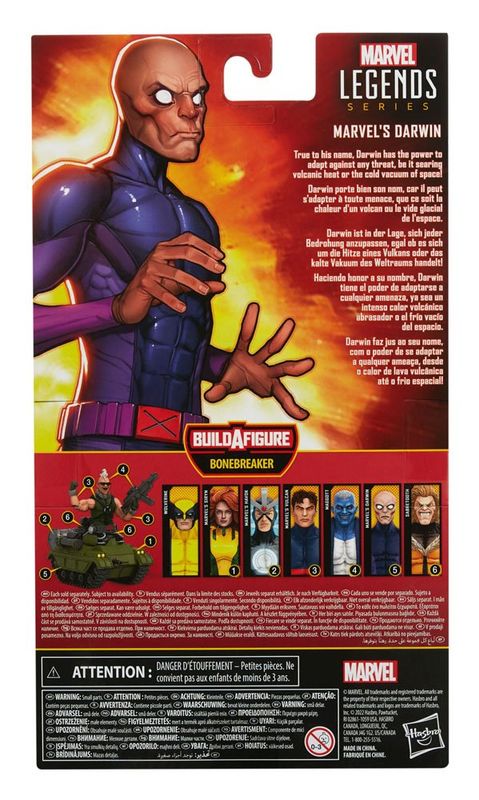 Actiefiguur, Marvel's Darwin, X-Men, Marvel Legends