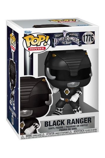 funko pop! Movies #1776 Black Ranger, Mighty Morphin Power Rangers: The Movie