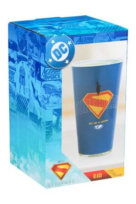 Pint Glass Superman