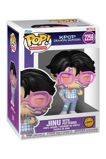 Funko Pop! Animation #2259 Jinu with Patterns, KPop Demon Hunters