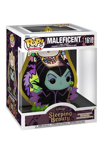 Funko Pop! Deluxe #1610 Maleficent (Glass),  Sleeping Beauty