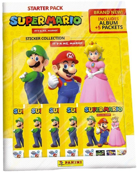 Starterset, Super Mario It's-a Me, Mario! Sticker Album