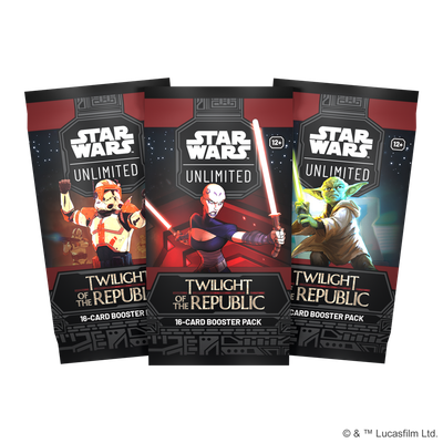 Boosterpack, Star Wars Unlimited: Twilight of the Republic, Star Wars TCG