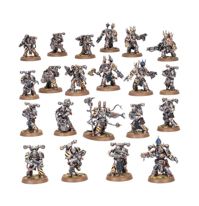 Warhammer 40k, Combat Patrol: Chaos Space Marines, Iron Warriors