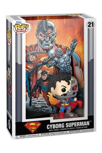 Funko Pop! Comic Covers #21 Cyborg Superman, DC Comics