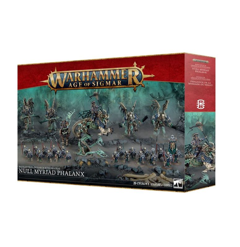 Warhammer Age of Sigmar Battleforce: Ossiarch Bonereapers – Null Myriad Phalanx
