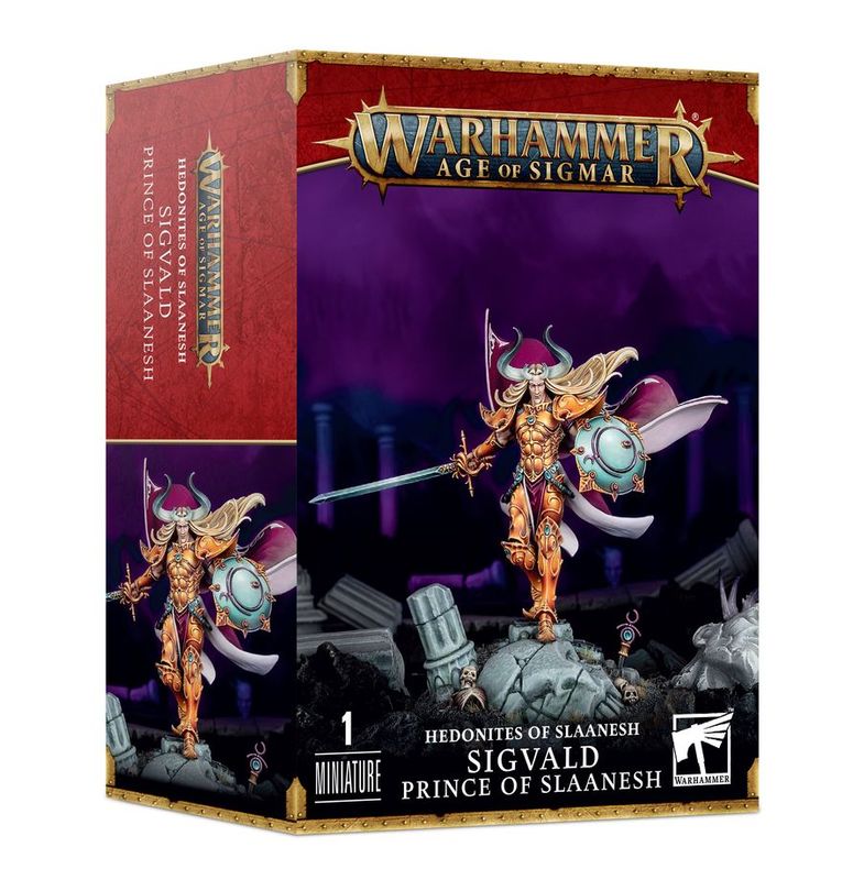Warhammer Age of Sigmar, Hedonites of Slaanesh: Sigvald Prince  of Slaanesh