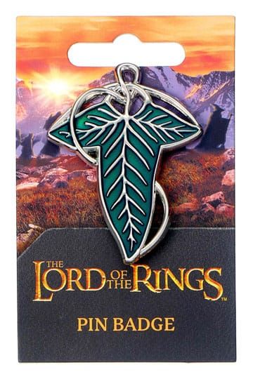 Pin Badge, The Leaf Of Lorien, The Lord of the Rings