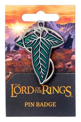 Pin Badge, The Leaf Of Lorien, The Lord of the Rings