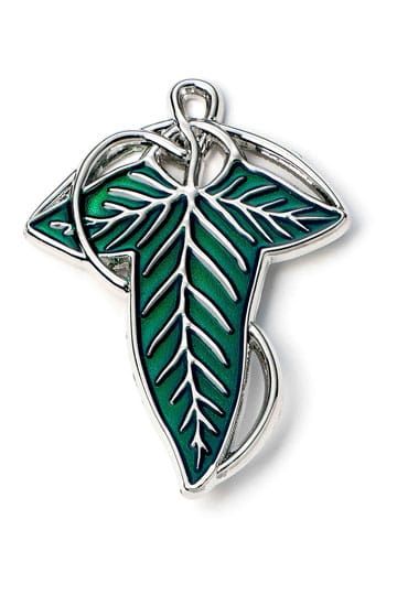 Pin Badge, The Leaf Of Lorien, The Lord of the Rings