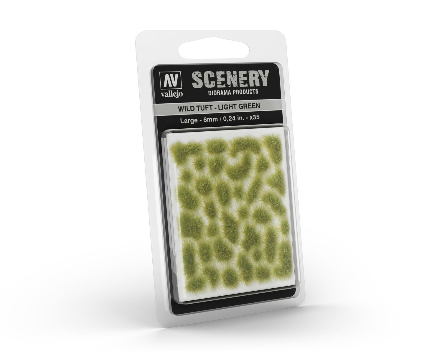 Vallejo Scenery: Wild Tuft- Light Green
