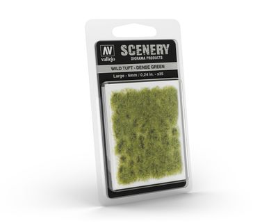 Vallejo Scenery: Wild Tuft- Dense Green