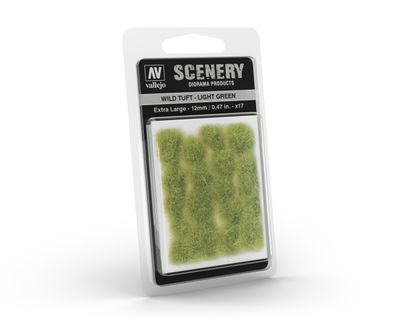 Vallejo Scenery: Wild Tuft- Light Green