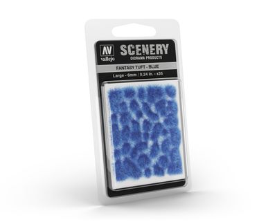 Vallejo Scenery: Fantasy Tuft- Blue