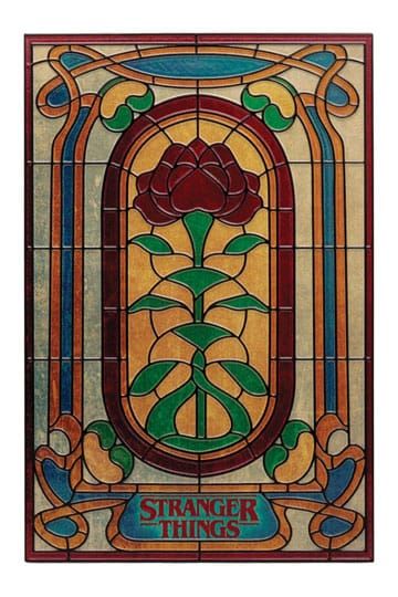 Wall Plaque, Creel House Window, Stranger Things