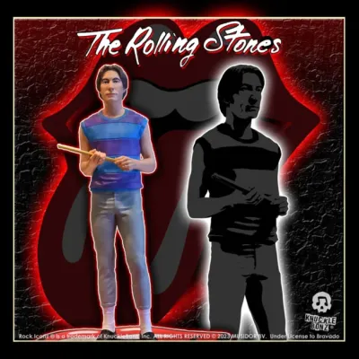 Rock Iconz Statue, Charlie Watts, The Rolling Stones (Tattoo You Tour 1981)