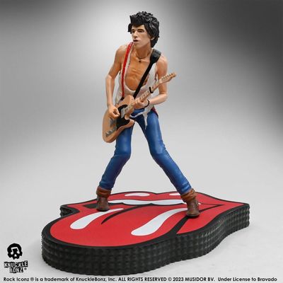 Rock Iconz Statue, Keith Richards, The Rolling Stones (Tattoo You Tour 1981)