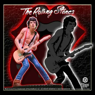 4x Rock Iconz Statue, The Rolling Stones (Tattoo You Tour 1981)