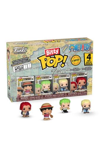 Funko Bitty Pop! 4-Pack, Monkey D. Luffy, One Piece