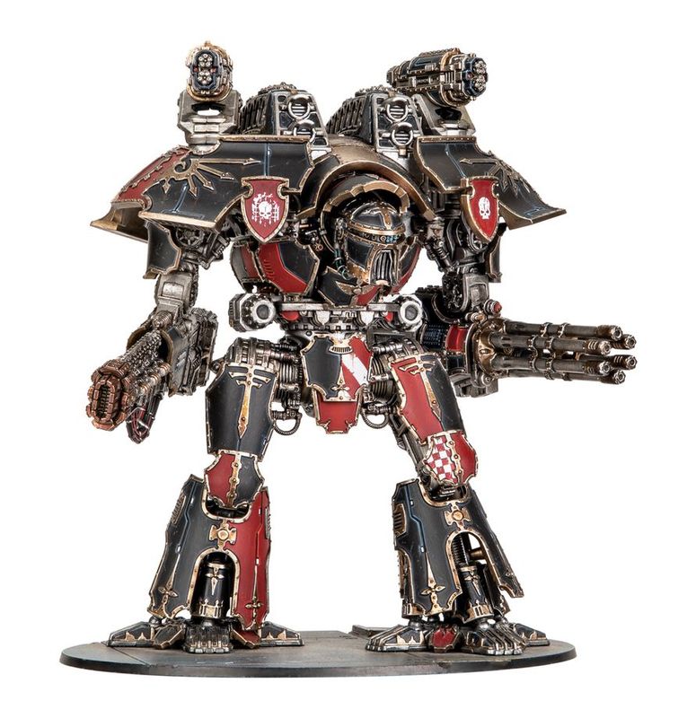 Warhammer The Horus Heresy, Legions Imperialis, Titan Legions: Warlord Battle Titan with Volkite Destructor and Macro-Gatling Blaster