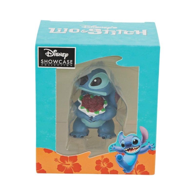 Disney Showcase  Figurine: Stitch Flowers