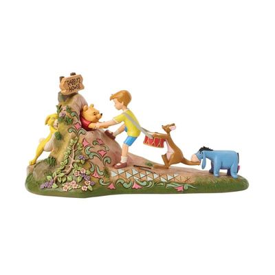 Disney Traditions Figurine by Jim Shore: Pooh &amp; Friends Anniversary