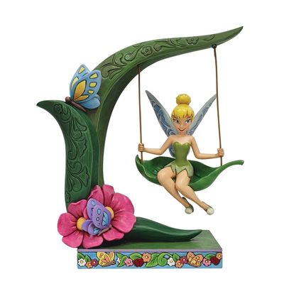 Disney Traditions Figurine by Jim Shore: Tinker Bell on Swing