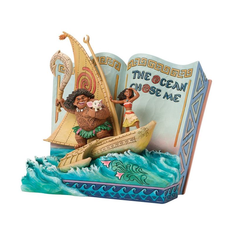 Disney Traditions Figurine by Jim Shore: Moana Ocean Storybook