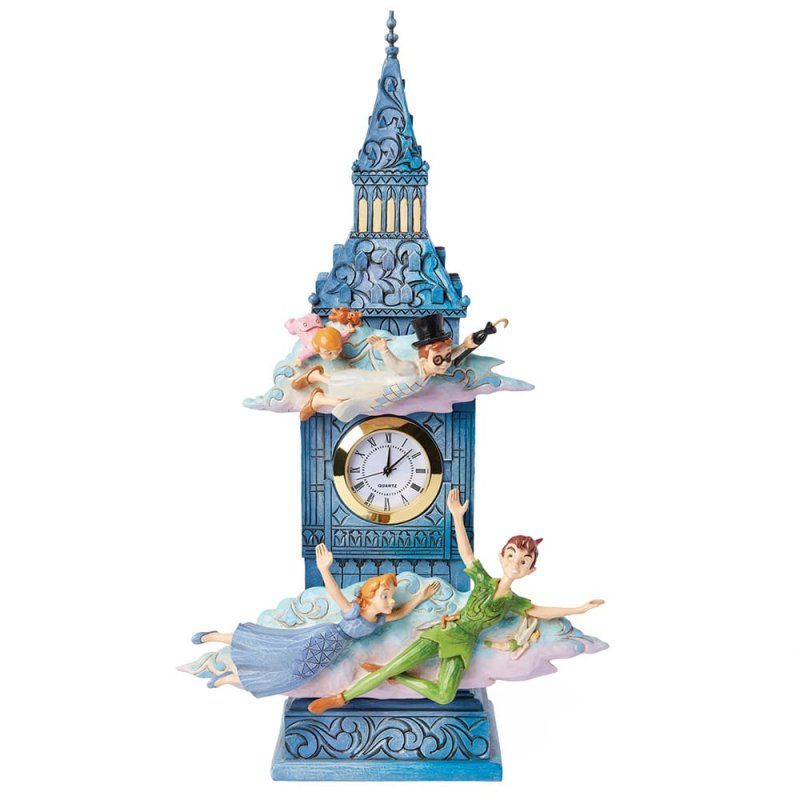Disney Traditions Figurine: Peter Pan Clock