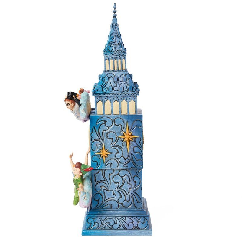 Disney Traditions Figurine: Peter Pan Clock