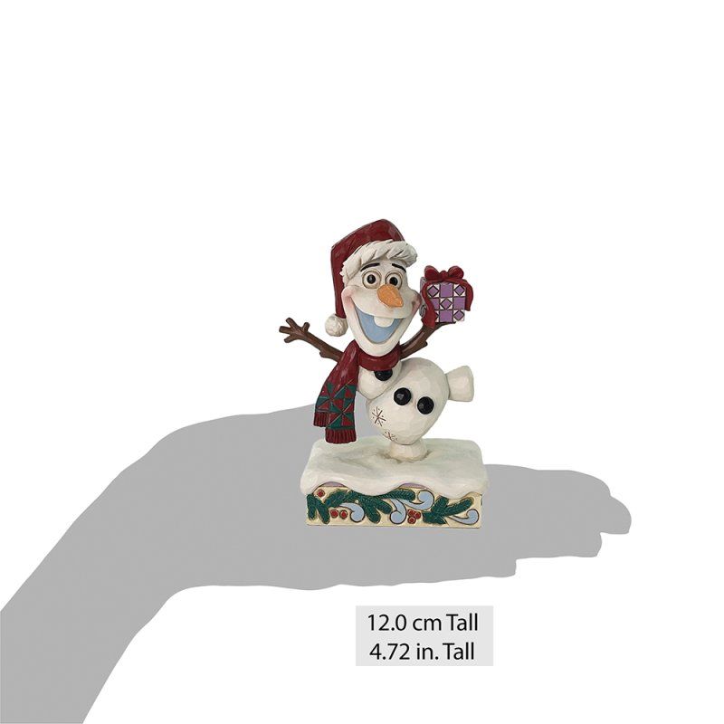 Disney Traditions Figurine by Jim Shore: Christmas Olaf, Frozen