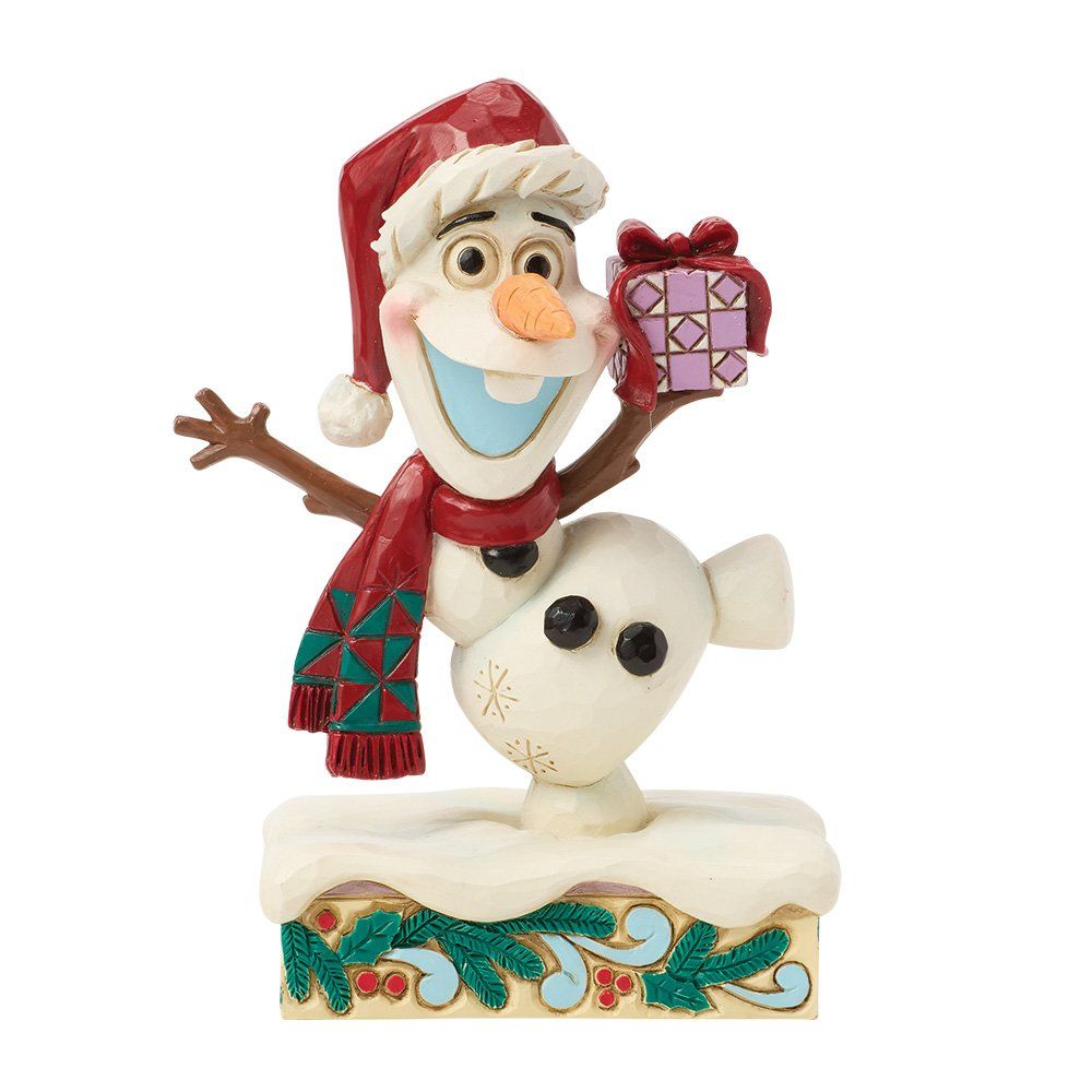 Disney Traditions Figurine by Jim Shore: Christmas Olaf, Frozen