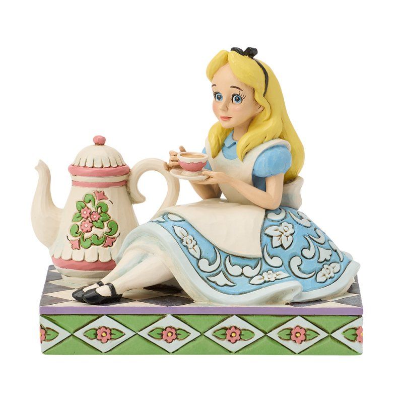 Disney Traditions Figurine by Jim Shore: Alice with Teapot
