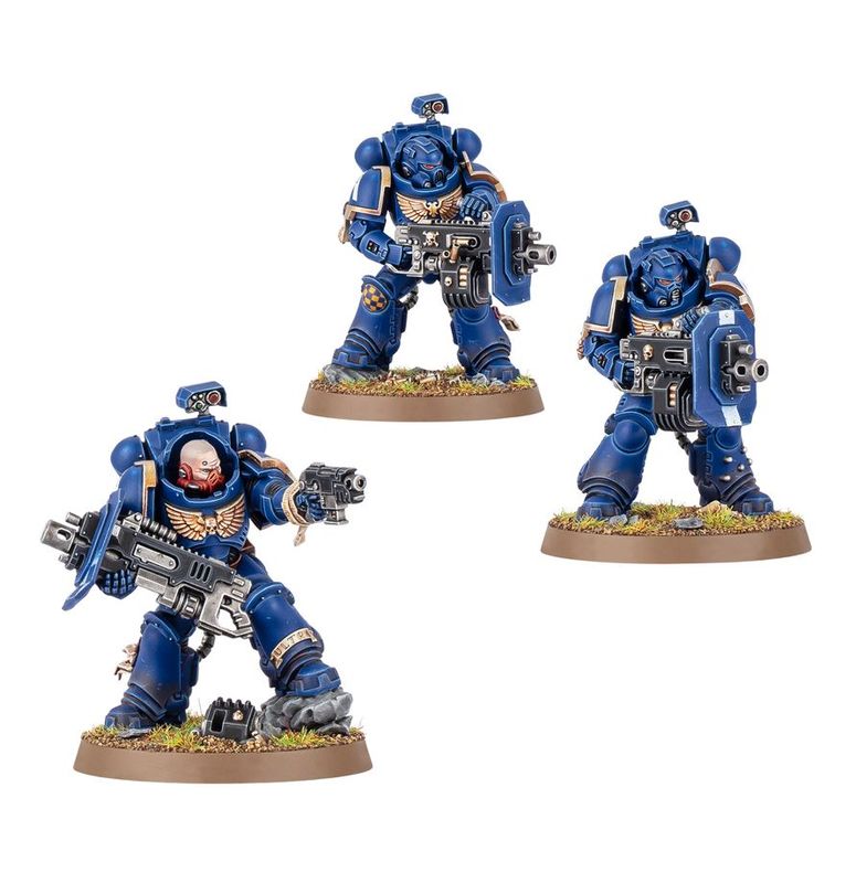 Warhammer 40k, Space Marines: Eradicator Squad with Heavy Bolters