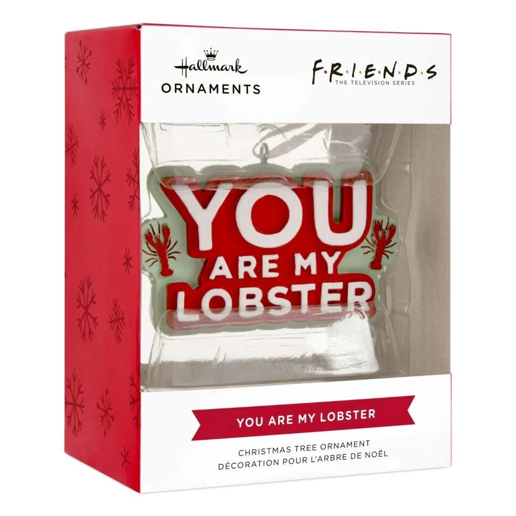 Hallmark Kerstornament: You Are My Lobster, Friends