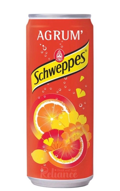 Schweppes Agrum Blik 25cl