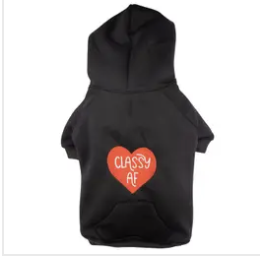"Calvin" the Classy AF' Hunde-Kapuzenpullover ♡
