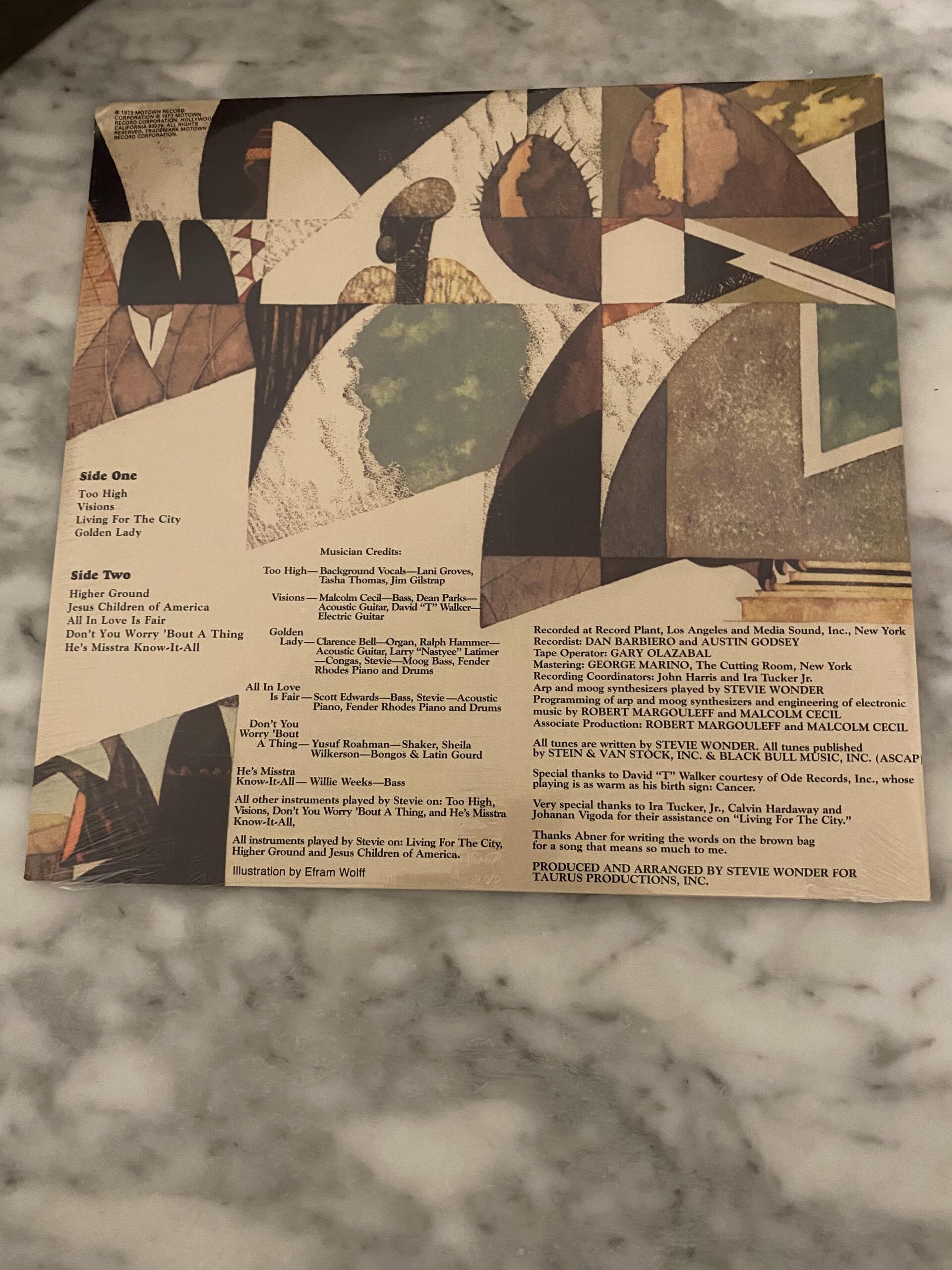 Innervisions - Stevie Wonder