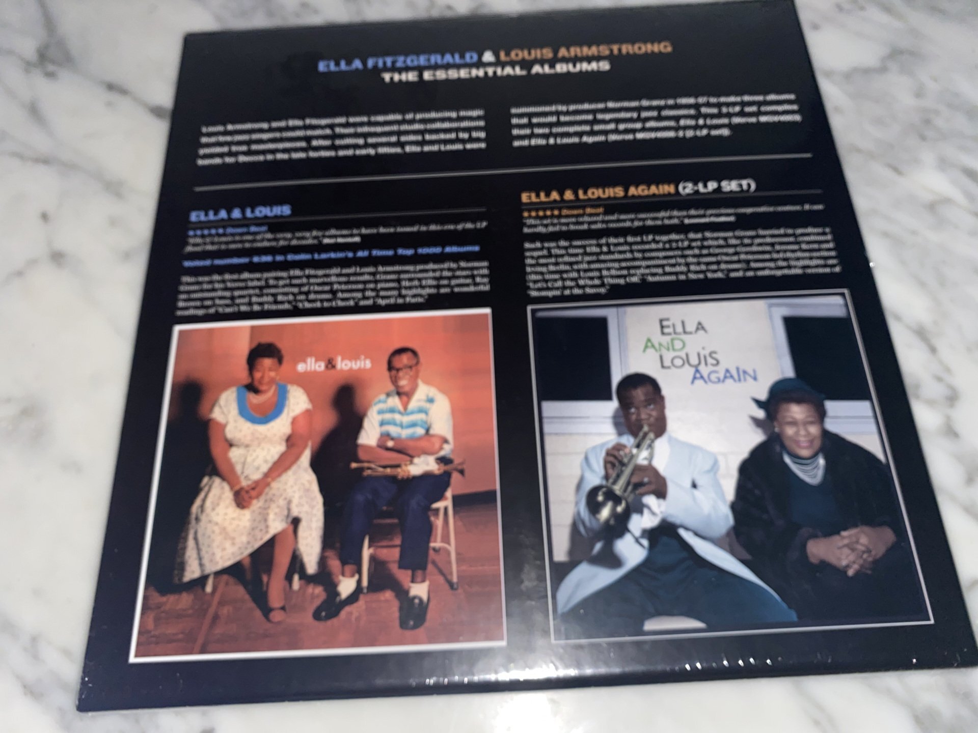 The Essential Albums - Ella Fitzgerald & Louis Armstrong.