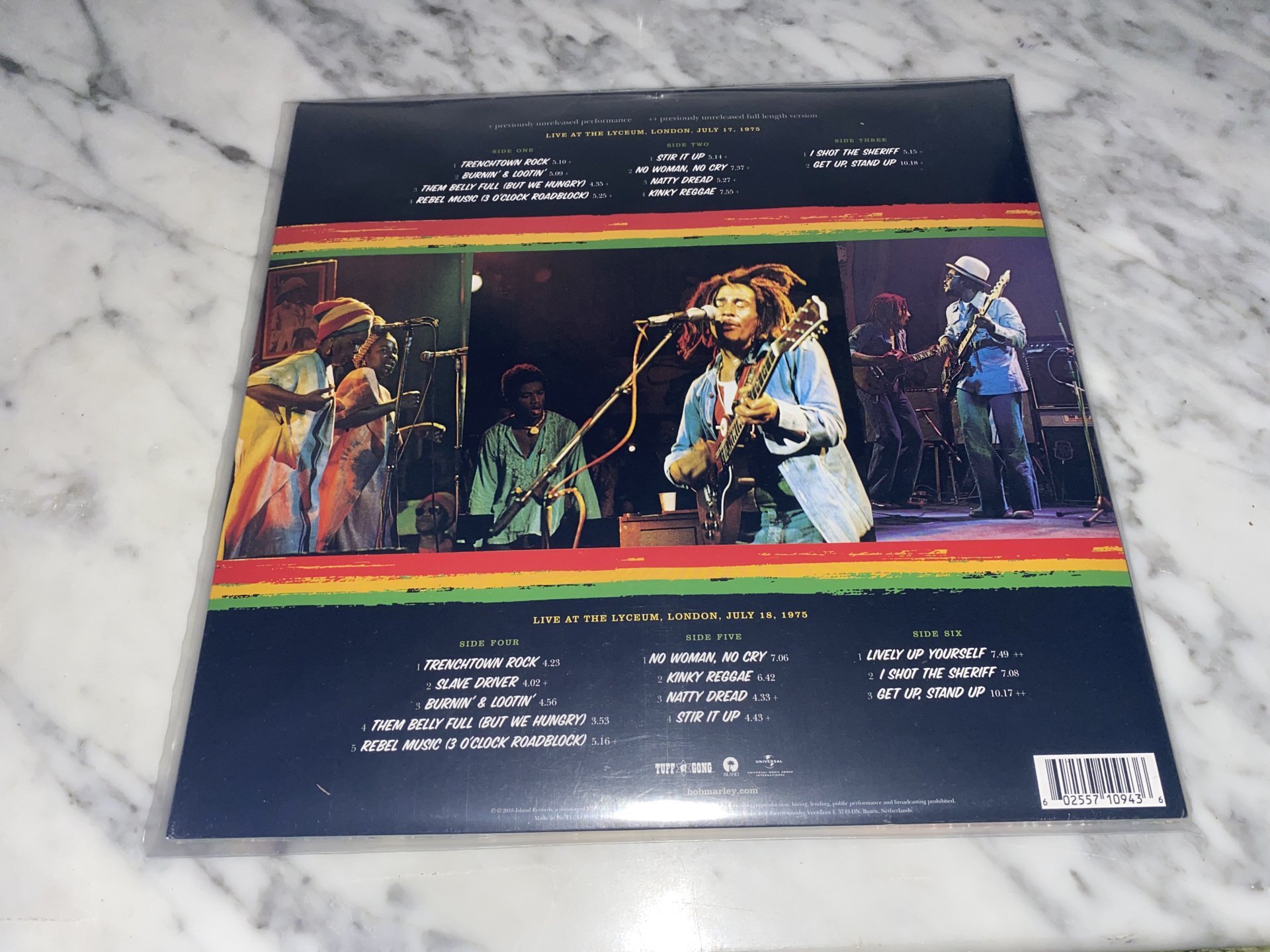 Live At The Lyceum London - Bob Marley & The Wailers