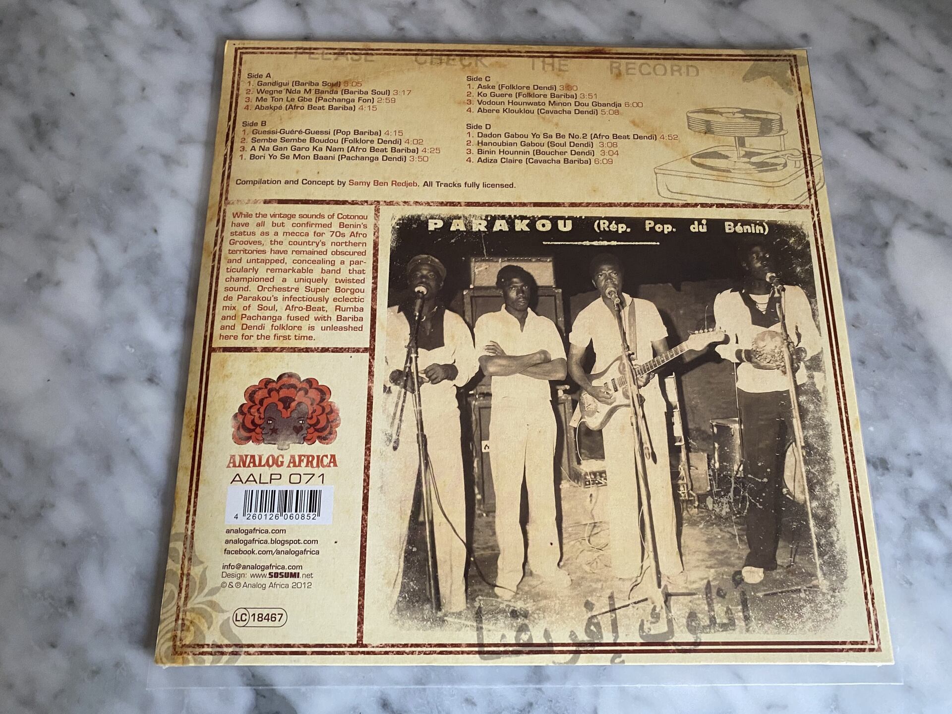 The Bariba Sound 1970 - 1976 - Orchestre Super Borgou de Parakou