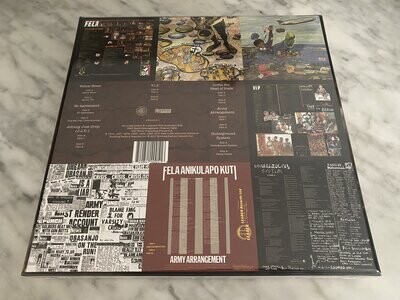 Fela Kuti - Vinyl Box Set #4 - UNCUT